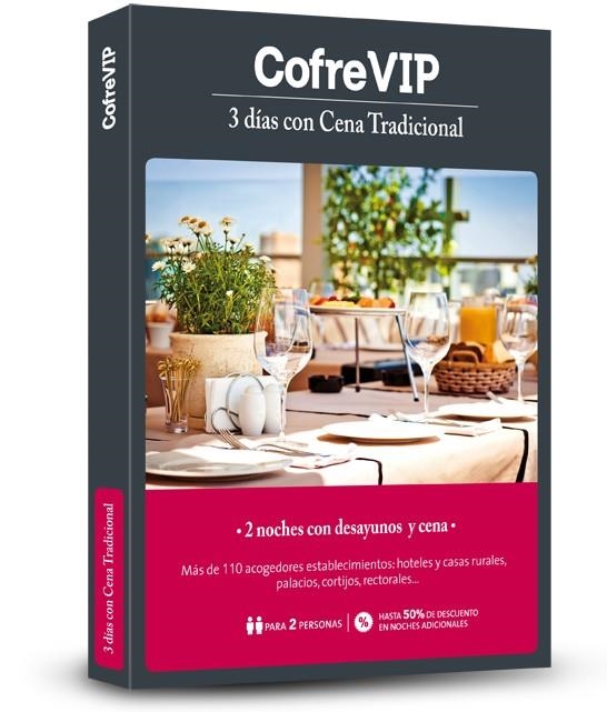 3 DÍAS CON CENA TRADICIONAL | 8436544540498 | COFRE VIP | Llibreria La Gralla | Librería online de Granollers