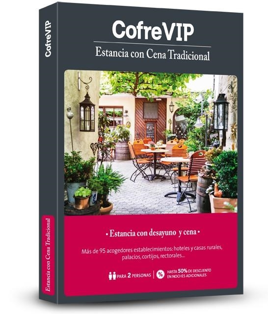 ESTANCIA CON CENA TRADICIONAL | 8436544540481 | COFRE VIP | Llibreria La Gralla | Librería online de Granollers