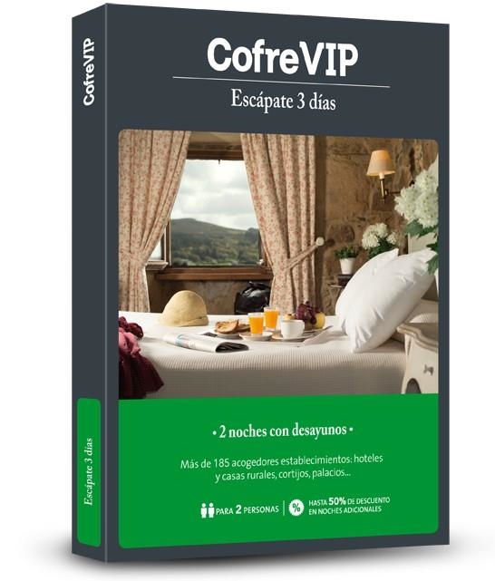 ESCÁPATE 3 DÍAS | 8436544540870 | COFRE VIP | Llibreria La Gralla | Librería online de Granollers