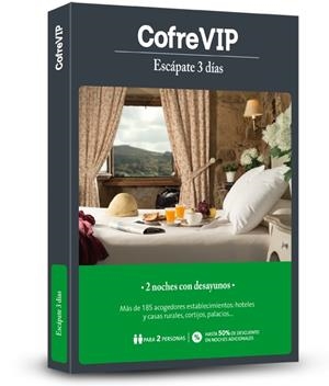 ESCÁPATE 3 DÍAS | 8436544540870 | COFRE VIP | Llibreria La Gralla | Llibreria online de Granollers