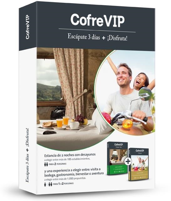 ESCÁPATE 3 DÍAS + DISFRUTA | 8436544540849 | COFRE VIP | Llibreria La Gralla | Librería online de Granollers