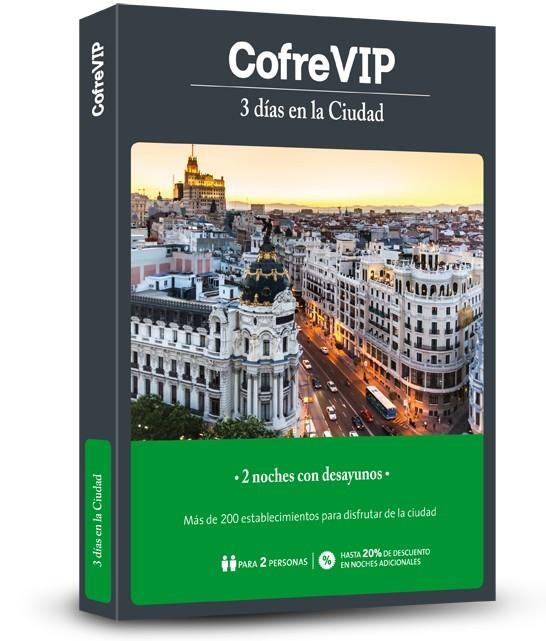 3 DÍAS EN LA CIUDAD | 8436544540528 | COFRE VIP | Llibreria La Gralla | Librería online de Granollers