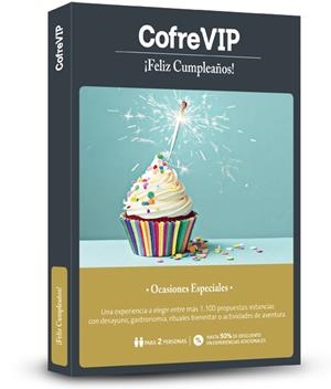 FELIZ CUMPLEAÑOS! | 8436544540733 | COFRE VIP | Llibreria La Gralla | Llibreria online de Granollers