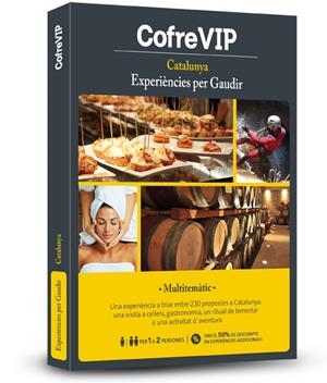 CATALUNYA. EXPERIÈNCIES PER GAUDIR | 8436544540757 | COFRE VIP | Llibreria La Gralla | Llibreria online de Granollers