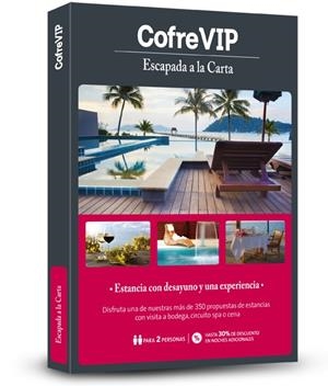 ESCAPADA A LA CARTA | 8436544540542 | COFRE VIP | Llibreria La Gralla | Llibreria online de Granollers