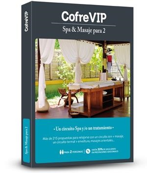 SPA & MASAJE PARA 2 | 8436544540627 | COFRE VIP | Llibreria La Gralla | Llibreria online de Granollers