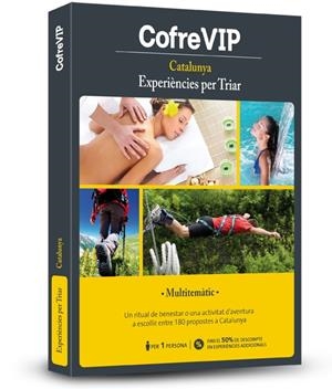 CATALUNYA. EXPERIÈNCIES PER TRIAR | 8436544540740 | COFRE VIP | Llibreria La Gralla | Llibreria online de Granollers
