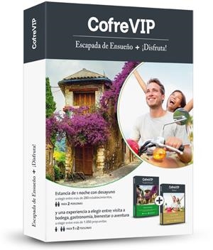 ESCAPADA DE ENSUEÑO + DISFRUTA! | 8436544540795 | COFRE VIP | Llibreria La Gralla | Llibreria online de Granollers