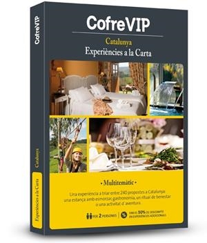 CATALUNYA. EXPERIÈNCIES A LA CARTA | 8436544540771 | COFRE VIP | Llibreria La Gralla | Llibreria online de Granollers