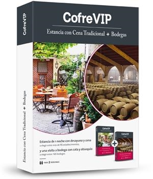 ESTANCIA CON CENA TRADICIONAL + BODEGAS | 8436544540801 | COFRE VIP | Llibreria La Gralla | Llibreria online de Granollers
