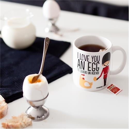 TAZA I LOVE TOO AN EGG | 8432715071693 | VV.AA | Llibreria La Gralla | Librería online de Granollers