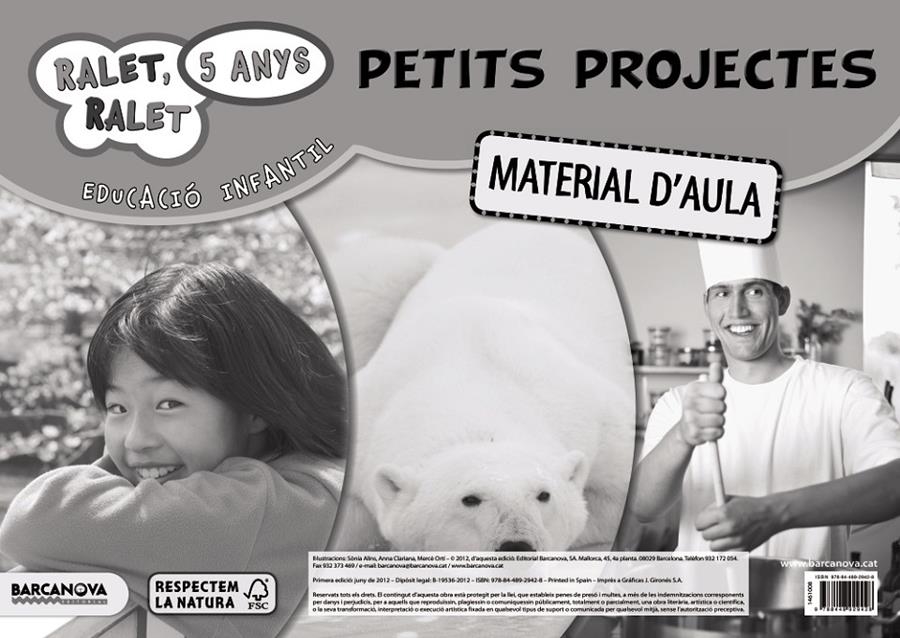 RALET RALET P5. PETITS PROJECTES. MATERIAL D ' AULA | 9788448929428 | Llibreria La Gralla | Llibreria online de Granollers