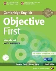 OBJECTIVE FIRST FOR SPANISH SPEAKERS WORKBOOK WITH | 9788483236833 | Llibreria La Gralla | Librería online de Granollers