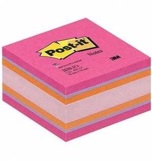 BLOC NOTES POSTIT 76X76 MULTICOLORS FUCSIA | 3134375487771 | Llibreria La Gralla | Llibreria online de Granollers