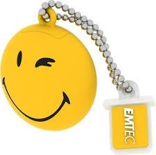 PEN DRIVE 8GB EMTEC SMILEY | 3126170111388 | Llibreria La Gralla | Librería online de Granollers
