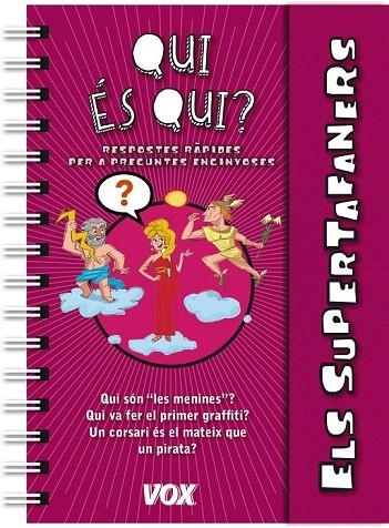 QUI ÉS QUI? (ELS SUPERTAFANERS) | 9788499741604 | Llibreria La Gralla | Librería online de Granollers
