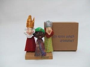 TRES REIS MAGS, ELS . TITELLES DE DIT + BASE DE FUSTA | LG1683 | BUFALLUMS | Llibreria La Gralla | Llibreria online de Granollers