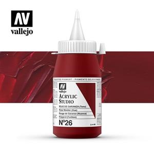 ACRÍLIC STUDIO VALLEJO 500ML 26 VERMELL GRANZA | 8429551230261 | 22026 | Llibreria La Gralla | Llibreria online de Granollers