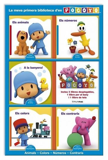 MEVA PRIMERA BIBLIOTECA D'EN POCOYÓ, LA | 9788490575321 | ZINKIA ENTERTAINMENT, S. A. | Llibreria La Gralla | Llibreria online de Granollers