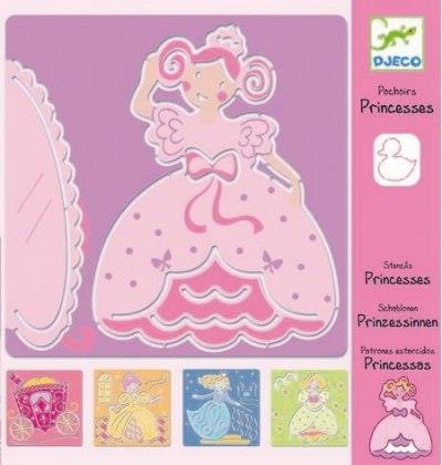 5 PATRONES ESTARCIDOS. PRINCESAS DJECO | 3070900088177 | TOTDJ08817 | Llibreria La Gralla | Llibreria online de Granollers