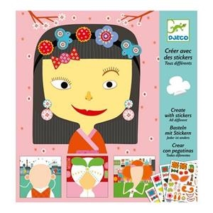 CREAR CON PEGATINAS. TODAS DIFERENTES DJECO | 3070900089341 | TOPDJ08934 | Llibreria La Gralla | Llibreria online de Granollers