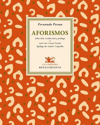 AFORISMOS (A LA MÍNIMA,6) | 9788484725077 | PESSOA, FERNANDO | Llibreria La Gralla | Llibreria online de Granollers
