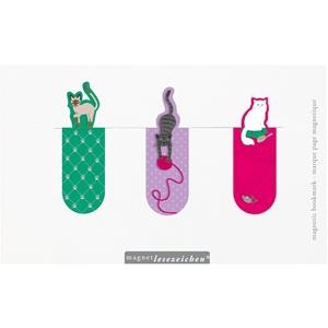 PUNT DE LLIBRE MAGNÈTIC. PACK GATS | 4033477310989 | MOSES | Llibreria La Gralla | Llibreria online de Granollers