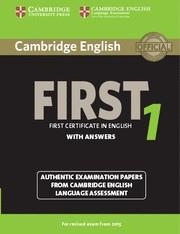 CAMBRIDGE ENGLISH FIRST 1 FOR REVISED EXAM FROM 2015 STUDENT S BOOK WITH ANSWERS | 9781107695917 | Llibreria La Gralla | Librería online de Granollers