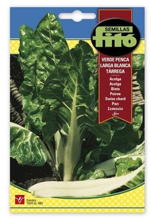 ACELGA VERDE PENCA BLANCA ANCHA BLANVER. SOBRE DE SEMILLAS FITÓ | 8410579900045 | SEMILLAS FITÓ | Llibreria La Gralla | Llibreria online de Granollers