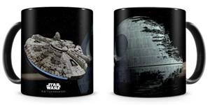 TAZA CERAMICA STAR WARS HALCON ESTRELLA DE LA MUERTE | 8436546893325 | Llibreria La Gralla | Librería online de Granollers