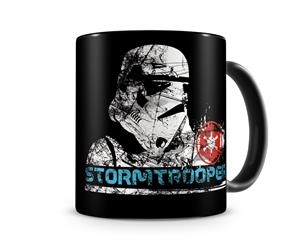 TAZA CERAMICA NEGRA STAR WARS STORMTROOPER | 8436546893356 | SD TOYS | Llibreria La Gralla | Librería online de Granollers