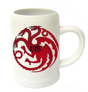 GERRA CERÀMICA GAME OF THRONES LOGO TARGARYEN | 8436535273619 | SD TOYS | Llibreria La Gralla | Llibreria online de Granollers