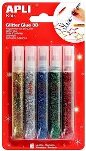 COLA AMB PURPURINA APLI COLORS METALICS | 8410782132233 | APL13223 | Llibreria La Gralla | Llibreria online de Granollers