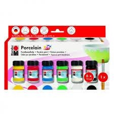 PINTURA PORCELANA MARABU 6 UNITATS 15ML | 4007751473790 | Llibreria La Gralla | Llibreria online de Granollers