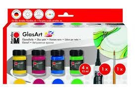 PINTURA VIDRES MARABU 4 UNITATS 15ML | 4007751473325 | Llibreria La Gralla | Llibreria online de Granollers