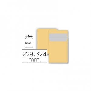 SOBRE LIDERPAPEL KRAFT 229X324 PACK 25 UNITATS | 8423473586451 | Llibreria La Gralla | Librería online de Granollers