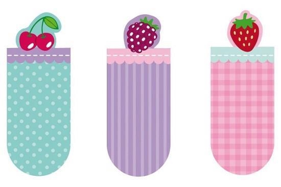 PUNTS DE LLIBRE MAGNÈTICS. PACK FRUITS VERMELLS | 4033477310286 | MOSES | Llibreria La Gralla | Llibreria online de Granollers