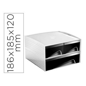 ARXIVADOR 3 CALAIXOS SOBRETAULA NEGRE | 3462159005034 | LID75943 | Llibreria La Gralla | Llibreria online de Granollers