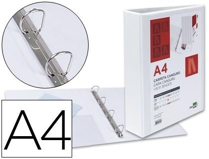CARPETA A4 4 ANELLES 40MM CANGUR BLANCA | 8423473313255 | LID31325 | Llibreria La Gralla | Llibreria online de Granollers