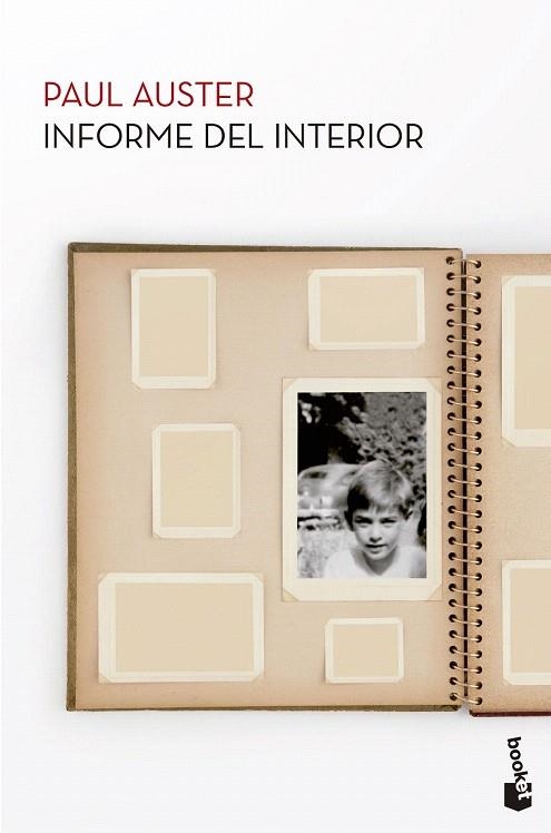 INFORME DEL INTERIOR (BOOKET) | 9788432224294 | AUSTER, PAUL | Llibreria La Gralla | Llibreria online de Granollers