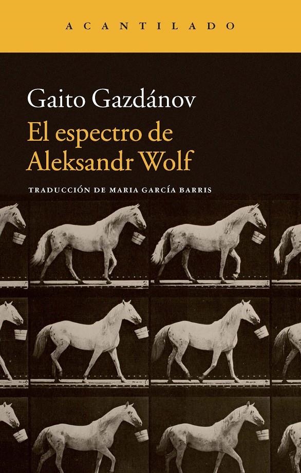 ESPECTRO DE ALEKSANDR WOLF, EL | 9788416011414 | GAZDÁNOV, GAITO/GARCÍA BARRIS, MARÍA | Llibreria La Gralla | Llibreria online de Granollers