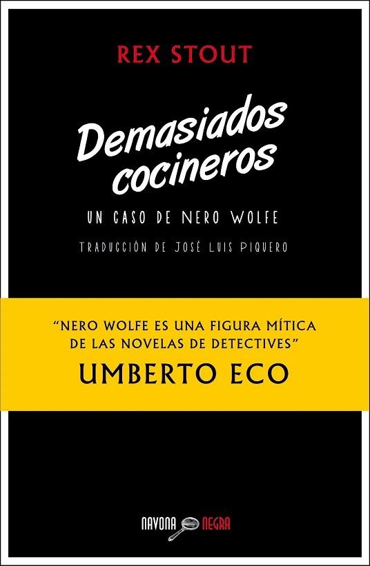 DEMASIADOS COCINEROS | 9788416259052 | STOUT, REX | Llibreria La Gralla | Librería online de Granollers