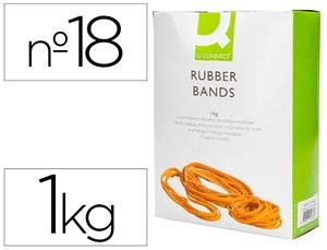 BANDES ELASTIQUES Q-CONNECT 1KG | 5705831151857 | Llibreria La Gralla | Librería online de Granollers