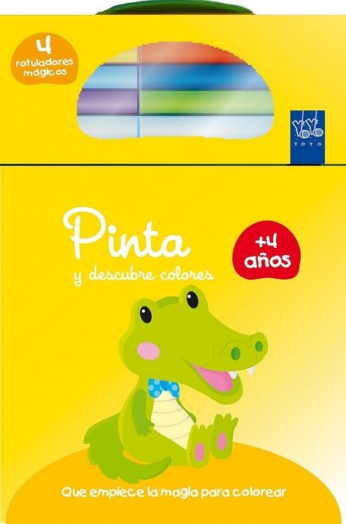 PINTA Y DESCUBRE COLORES (4 AÑOS) | 9788408134749 | YOYO | Llibreria La Gralla | Librería online de Granollers