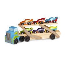 JOGUINA DIDACTICA MELISSA&amp;DOUG JUMBO RACE CAR CARRIER | 000772127592 | MEL12759 | Llibreria La Gralla | Librería online de Granollers
