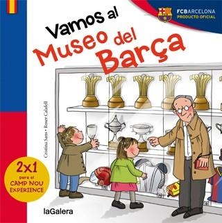VAMOS AL MUSEO DEL BARÇA | 9788424655587 | SANS MESTRE, CRISTINA | Llibreria La Gralla | Librería online de Granollers