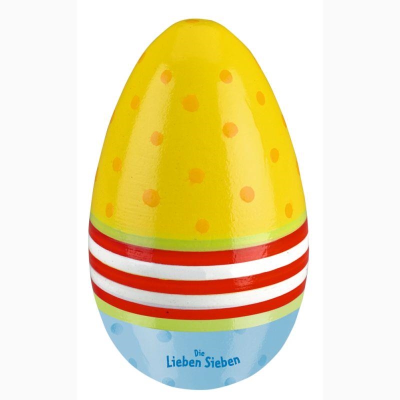 MARACA CON FORMA DE HUEVO LOS SIETE AMIGUITOS | 4029753121981 | SPIEGELBURG | Llibreria La Gralla | Llibreria online de Granollers