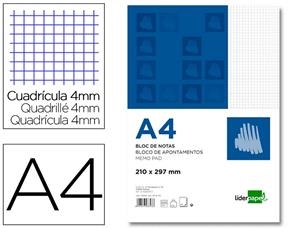 BLOC NOTES A4 TAPA QUADRICULA | 8423473033436 | Llibreria La Gralla | Llibreria online de Granollers