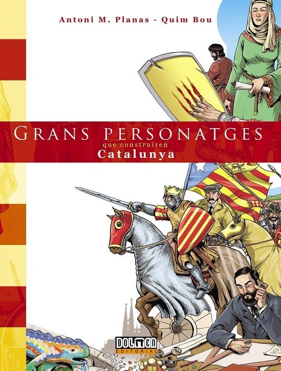 GRANS PERSONATGES QUE CONSTRUÏREN CATALUNYA | 9788415932895 | PLANAS, ANTONI M. / BOU, QUIM | Llibreria La Gralla | Llibreria online de Granollers