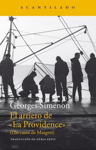 ARRIERO DE LA PROVIDENCE, EL | 9788416011490 | SIMENON, GEORGES | Llibreria La Gralla | Librería online de Granollers